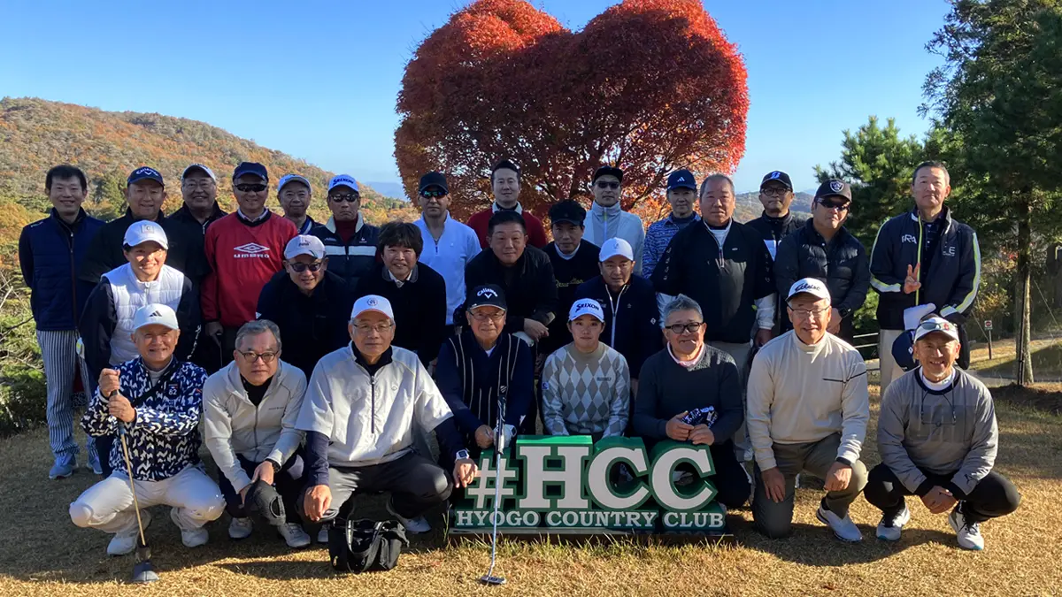 マーテックゴルフ部の2025年11月の懇親コンペに参加したメンバー